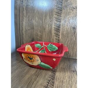 Rare Poppy Passion Temptations 1qt Casserole Square